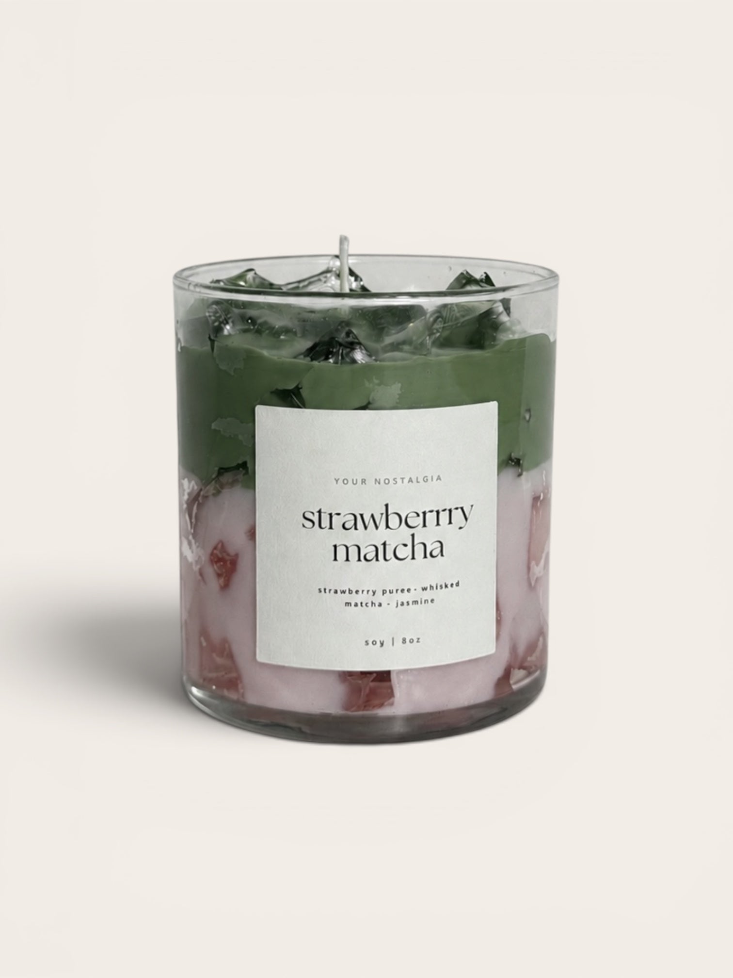 strawberry matcha