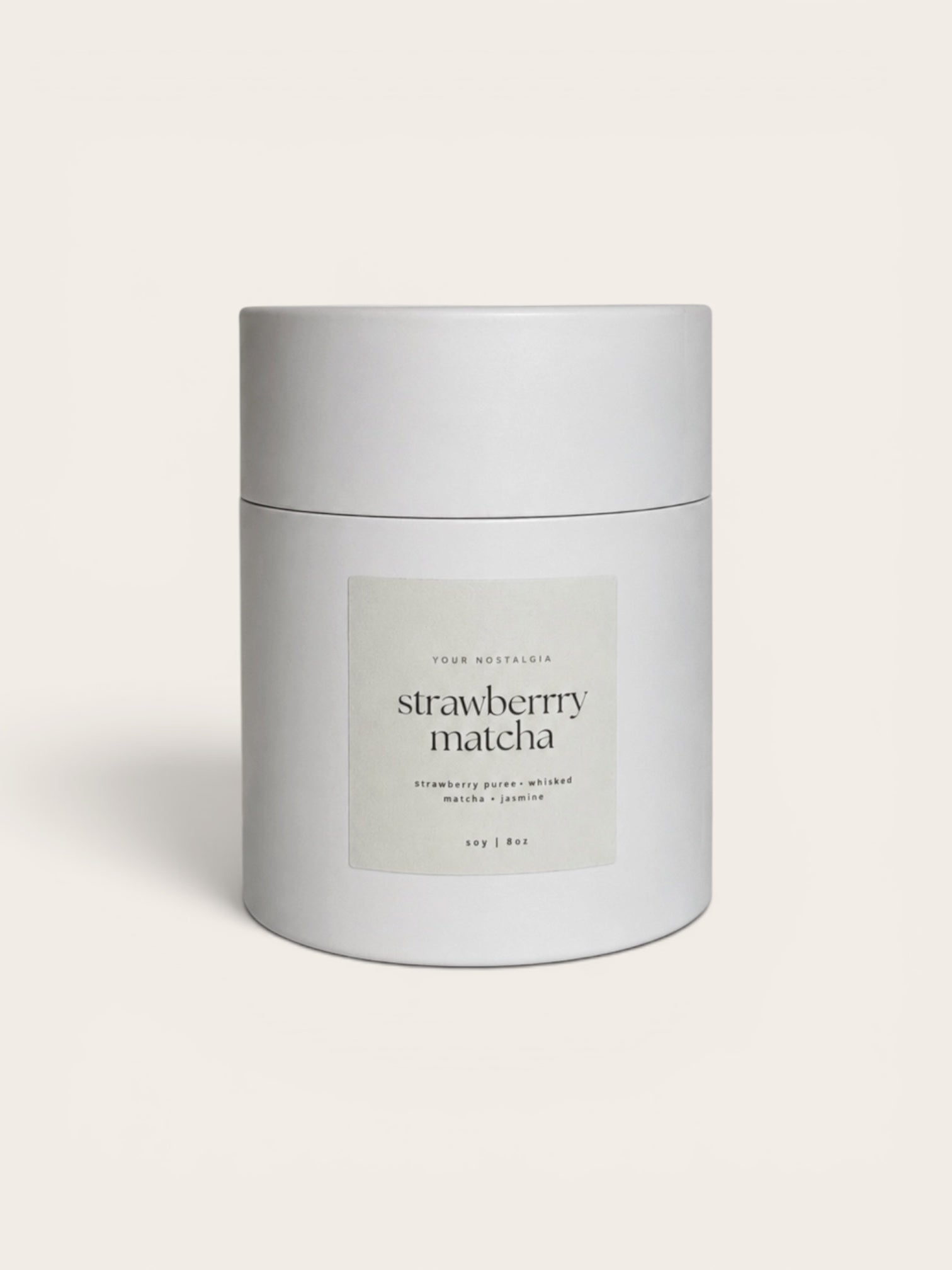strawberry matcha
